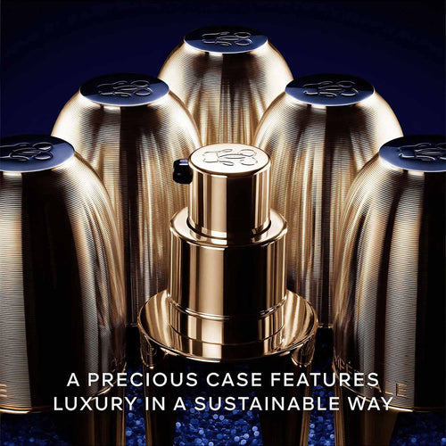 Gently press and smooth the serum into skin using upward motions