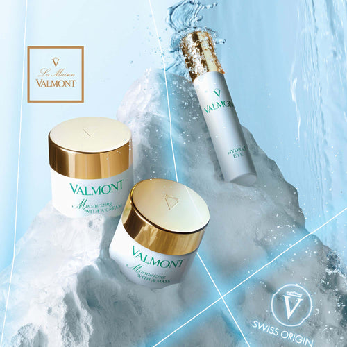 Glacial Technology: Liposome-encapsulated Swiss alpine water + NMF boosters for barrier repair