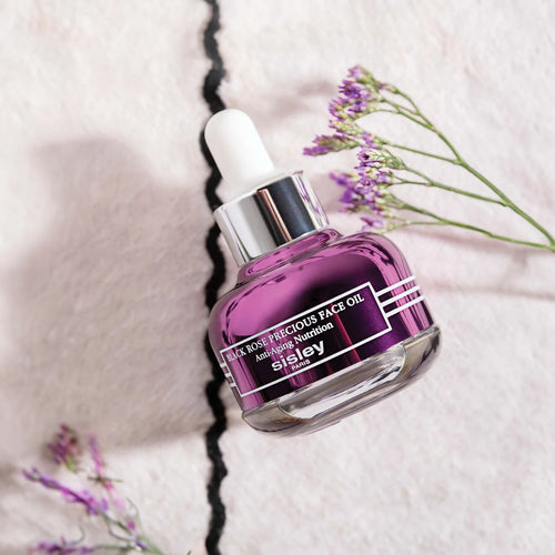 Black Rose Precious Face Oil is Sisley’s first skin care oil for dry or mature skin