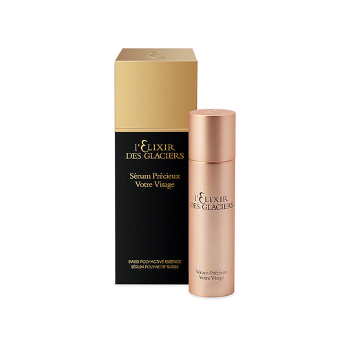 Featuring an unprecedented blend of glacial stem cells, pure gold peptides, and exclusive sturgeon DNA