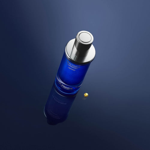 Packaged in recycled glass with a precision pipette