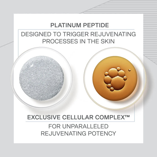 Advanced serum enhances skin's radiance