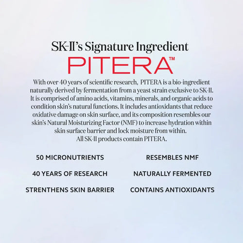 SK-II's proprietary ingredient PITERA™