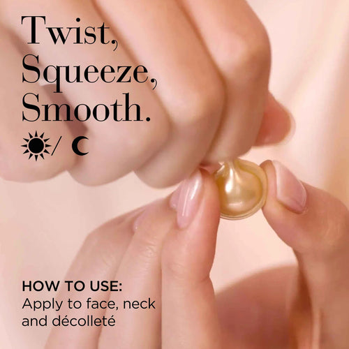 Revitalizes and re-texturizes the look of skin