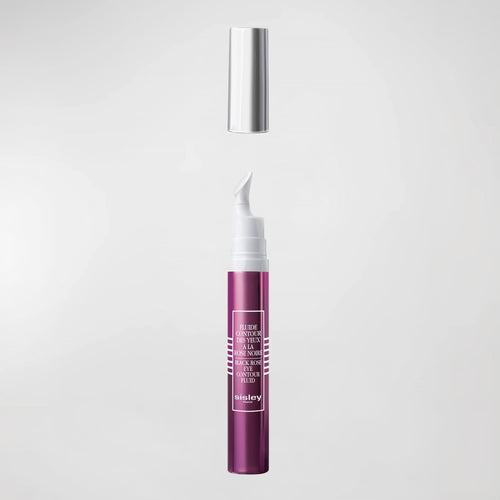 Its rosy emulsion texture transforms on the skin's surface into a fresh and melting gel