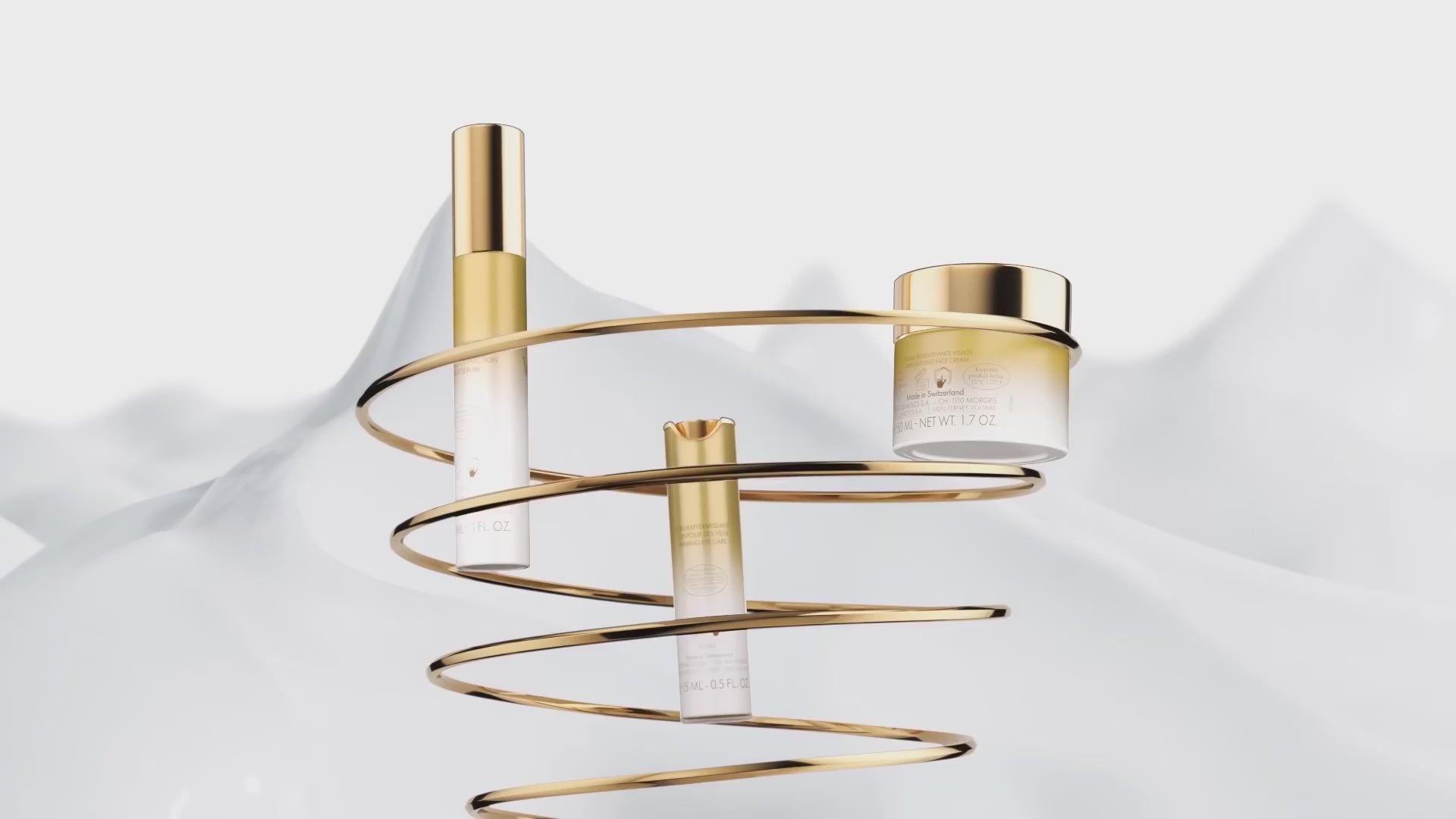 Lifting network that tightens, firms, and redefines facial contours 