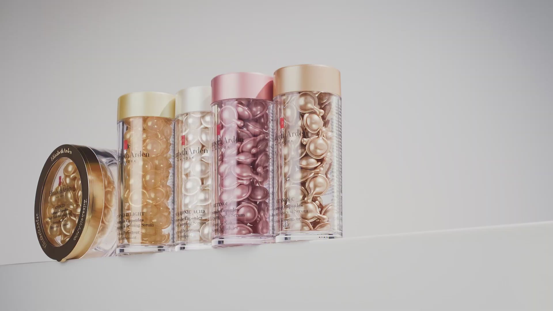 Experience Elizabeth Arden's Hyaluronic Acid Ceramide Capsules